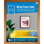 Cadre Sur Mesure Allemand Cadre Photo Bois 26x50cm Online-GalleryKing -  Bleu Clair - Verre Antireflet Cadre Bois 26x50cm Bleu