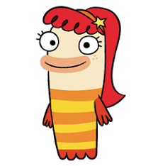 Bea Goldfishberg Fish Hooks Characters Classic Cartoon Characters Cute Canvas Paintings