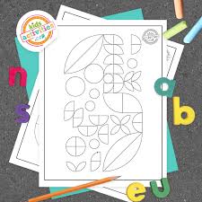 Geometric design is a fun trend that focuses on the simple beauty of mixing certain shapes, lines and curves together for creative results. Engaging Best Fascinating Geometric Coloring Pages Kids Activities Blog