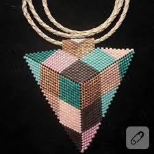 Miyuki Boncuklardan Kolye Uclari Boncuklardan Kolye Miyuki Uclari In 2020 Miyuki Bead Necklace Beaded Necklace Diy Seed Bead Tutorial