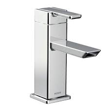 moen bathroom sink faucets single hole