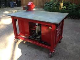 Fab Table W Storage Welding Table Welding Table Diy Welding