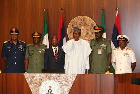 Adesina wrote, pmb appoints new service chiefs. Why Buhari Can T Sack Service Chiefs Now Sgf Businessday Ng