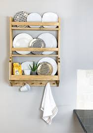 fabulous diy farmhouse plate racks you