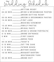 The Best Wedding Schedule Template Ever Wedding Schedule Wedding Reception Schedule Wedding Day Schedule