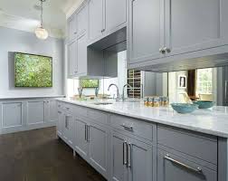 The Psychology Of Why Gray Kitchen Cabinets Are So Popular Kitchen Cabinet Design Shaker Style Kitchen Cabinets Blue Gray Kitchen Cabinets