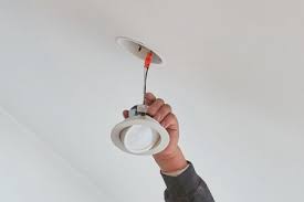 When installing recessed lighting in an existing ceiling, a hole is cut in the ceiling that exactly fits the profile of a special remodeling can to keep from damaging the surrounding drywall. What Are Can Lights