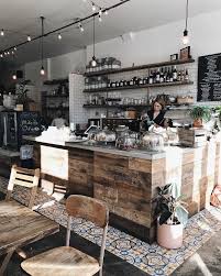 Looking For Ideas For The Coffee Bar Motivation We Have Several Examples Of Coffee Shop That Are Va Coffee Shop Decor Rustic Coffee Shop Coffee Shops Interior