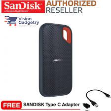 Other capacities available include 250gb, 500gb and 2tb. Sandisk Extreme External Portable Ssd Usb 3 1 550mbs Ip55 500gb