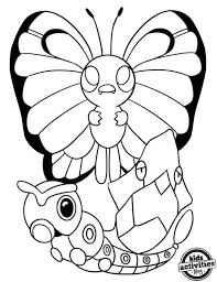 We have collected 35+ caterpie coloring page images of various designs for you to color. Butterfree Coloring Pages Coloring Home