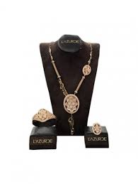 طقم كامل ذهب عيار 21 طقم شبكة لازوردي عيار ٢١ Polyvore Image Polyvore Fashion