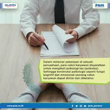 Tahapan Psikotes Merupakan Permodalan Nasional Madani Facebook