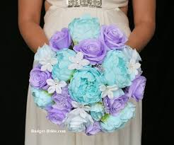 Tiffany Blue And Lavender Wedding Flowers Stunning Tiffany Blue Peonies Bridal Bouquet Silk Lavender Wedding Flowers Blue Wedding Flowers Silk Flowers Wedding