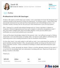 There are several key things to include in your ux design cover letter: Upwork Profile Overview Sample For Ui Ux Designer