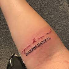 Small Red Tattoo Red Ink Tattoos Red Tattoos Red Tattoo