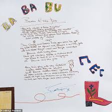 Legendary Lyricist Bernie Taupin Is Auctioning Off Hand Written Lyrics Candle In The Wind Benny And The Jets Bernie Taupin
