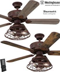 Rustic lighting can transform your room into something more distressed, earthy and natural looking. Rustic Ceiling Fans Deep Discount Lighting