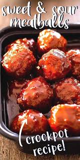Sweet Sour Cocktail Meatballs In 2020 Sweet And Sour Meatballs Sweet Meatballs Crock Pot Meatballs