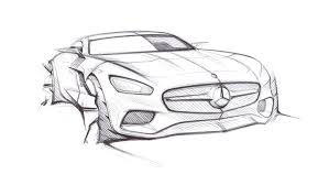 Mercedes Amg Gt Coupe 2015 Exterior Sketch More Images On The Following Link Https Www C Car And Motorcycle Design Mercedes Benz Amg Transportation Design