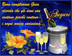 Frasi celebri e citazioni famose sull'amicizia vera. Auguri Di Buon Compleanno Gaia Amica Mia Carissima