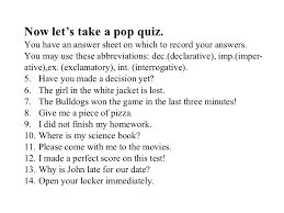 Imperative sentences exercise 6 all forms of imperative sentences. Four Types Of Sentences