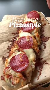 Kräuterbaguette Pizza