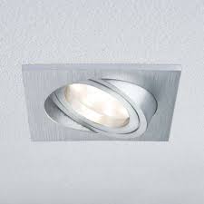 Deckenstrahler online kaufen otto.de einbaustrahler & aufbaustrahler deckenstrahler mit led & halogen ratenkauf kauf auf rechnung! Lampen Licht 3er Pack Einbau Led Deckenstrahler 5w Eckig Schwenkbar Treppenhausbeleuchtung Heimwerker Blowmind Com Br