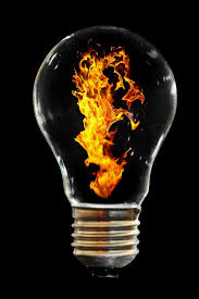 Easy Ways Of Practicing Electrical Fire Safety Zonesty Light Bulb Bulb Fire Painting