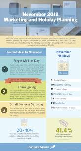 November 2019 Marketing And Holiday Planning Constant Contact Holiday Planning How To Plan Holiday Email Campaigns