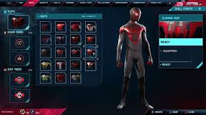 These models are inspired by marvel's character and designed by lorenzo di. Spider Man Miles Morales Suits Every Costume Mod And How They Work