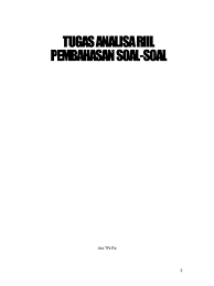 Kunci jawaban pengantar analisis real 1. 33 Soal Dan Pembahasan Analisis Real Pdf