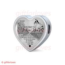 Best Birthday Gift For My Wife To My Wife Luxury Bracelet Husband And Wife Bracelet Birthday Gifts For Wife Best Gifts For Wife Never Forget That I Love You 235wso Best Gift For Wife Birthday Gift For Wife