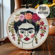 Needlework Portrait