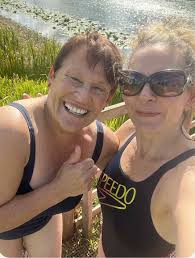 Lovely swim this afternoon! Was a tad cooler than Friday 🤣 feeling  refreshed! 🎉Thankyou Michelle, for keeping close watch