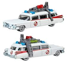 1959 cadillac eldorado ghostbusters ecto 1a chrome version 1/64 scale diecast car model by johnny lightning jlcp7026 5. Hot Wheels Classic Ghostbusters Ecto 1 And Ecto 1a Die Cast Vehicle 2 Pack Contemporary Manufacture