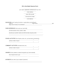 Fill out, securely sign, print or email your blank resume form pdf instantly with signnow. Fill In The Blank Resume Pdf Http Www Resumecareer Info Fillintheblankresumepdf2 Popular Resume