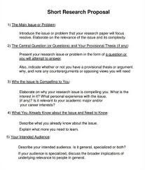 It's important to spend some time assessing and refining your question before you get started. 11 Research Proposal Examples To Make A Great Paper