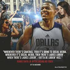 Is an american professional basketball player for the detroit pistons of the national basketball association. Clutchpoints On Instagram Dennis Smith Jr S Reason For Wanting His Teeth Normal Again Mavsnation Dallas Dennis Smith Junior Teeth