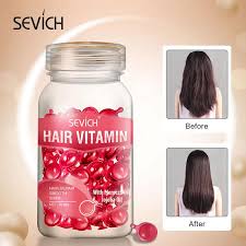 Many of us are worried about hair care. Buy Sevich Smooth Silky Hair Vitamin Capsule Keratin Complex Oil Hair Care Repair Damaged Hair Serum Moroccan Oil Anti Hair Loss At Affordable Prices Price 8 Usd Free Shipping Real Reviews