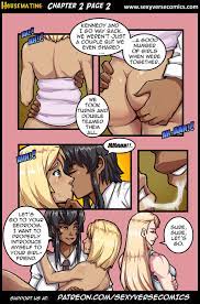 Lesbian nsfw comic