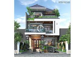 Những ưu điểm nổi bật của mẫu nhà biệt thự phố 3 tầng.
