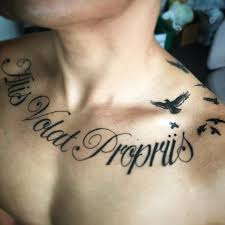 Angel wing tattoos for chest. 22 Clavicle Tattoos For Men