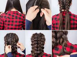 Braiding hair is a great way to keep your hair out of the way. Try Easy Hairstyles Using Step By Step Hair Tutorials By L Oreal Paris