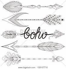 Buy the selected items together. Bohemian Arrows Set Vector Photo Free Trial Bigstock