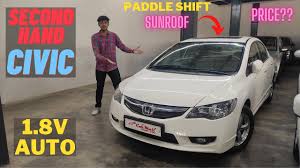 This car is a hot deal because the current market average is rm 94,734 and is now 5% below market price. Honda Civic 1 8v Auto Most Rare Civic In India Second Hand Youtube