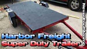 I've read pages and pages about pull behind motorcycle trailers and the pro's / cons of this one or that one and all the other my question is for you people that have bought a harbor freight trailer and say you used the 20 & 25 % coupons to. Harbor Freight 1 720 Lb Super Duty Trailer Before After What You Need To Know Youtube