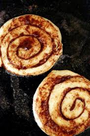 easy cinnamon roll pancakes recipe