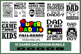 Download Gamer Dad Gamer Dad Svg Super Daddy Graphic By Merchroll Creative Fabrica