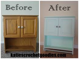 You could even paint over plastic laminate cabinets with acrylic urethane. Painting Laminate Furniture Diy Katie S Crochet Goodies