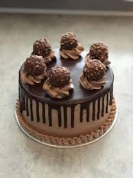 Nutella Chocolate Cake Layers Of Dark Chocolate Cake And Nutella Buttercream Topped With C Nutella Chocolate Cake Easy Cake Decorating Chocolate Cake Recipe